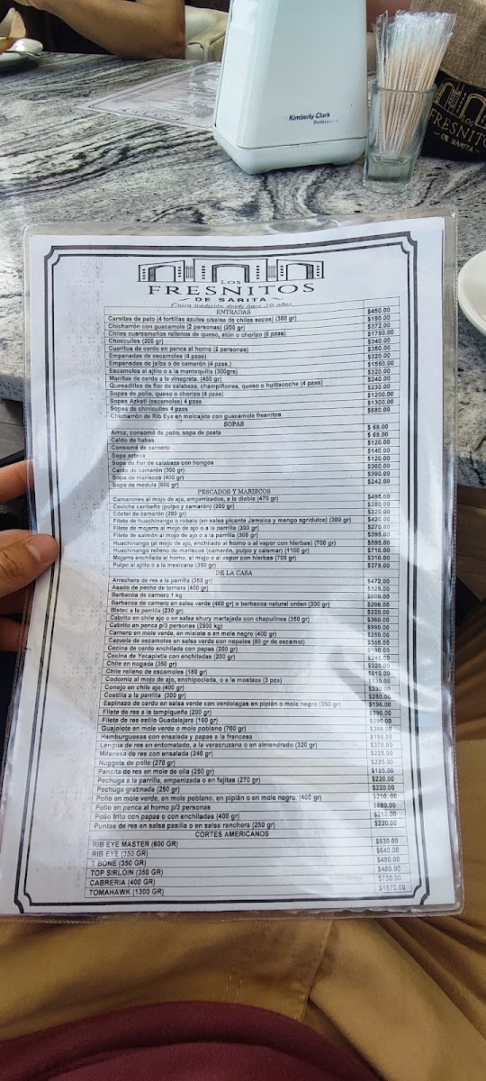 Restaurant Los Fresnitos Menu - Image 5